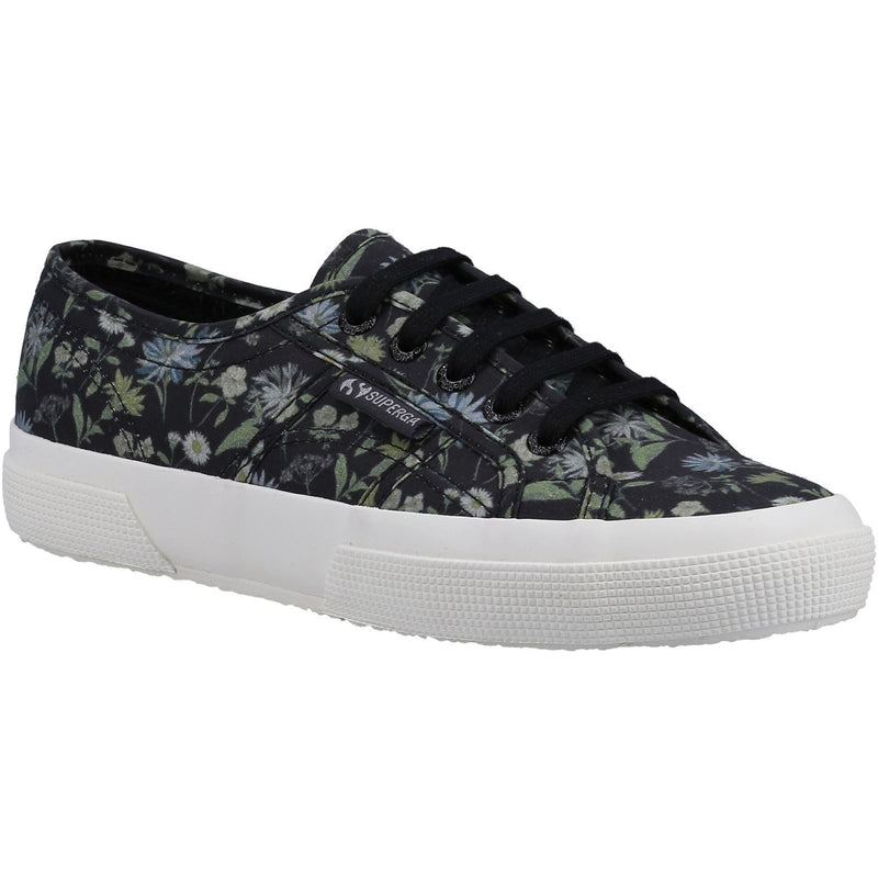 Superga 2750 Floral Print Cotton Women's Dark Grey/Floral Print Sneakers