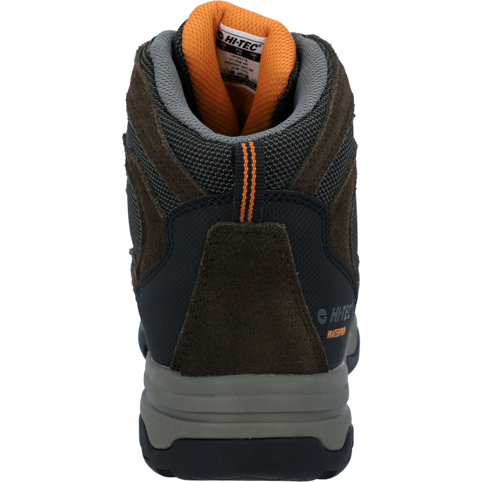 Hi-Tec Storm Wide Suede Men's Dark Chocolate/Dark Taupe Hiking Boots