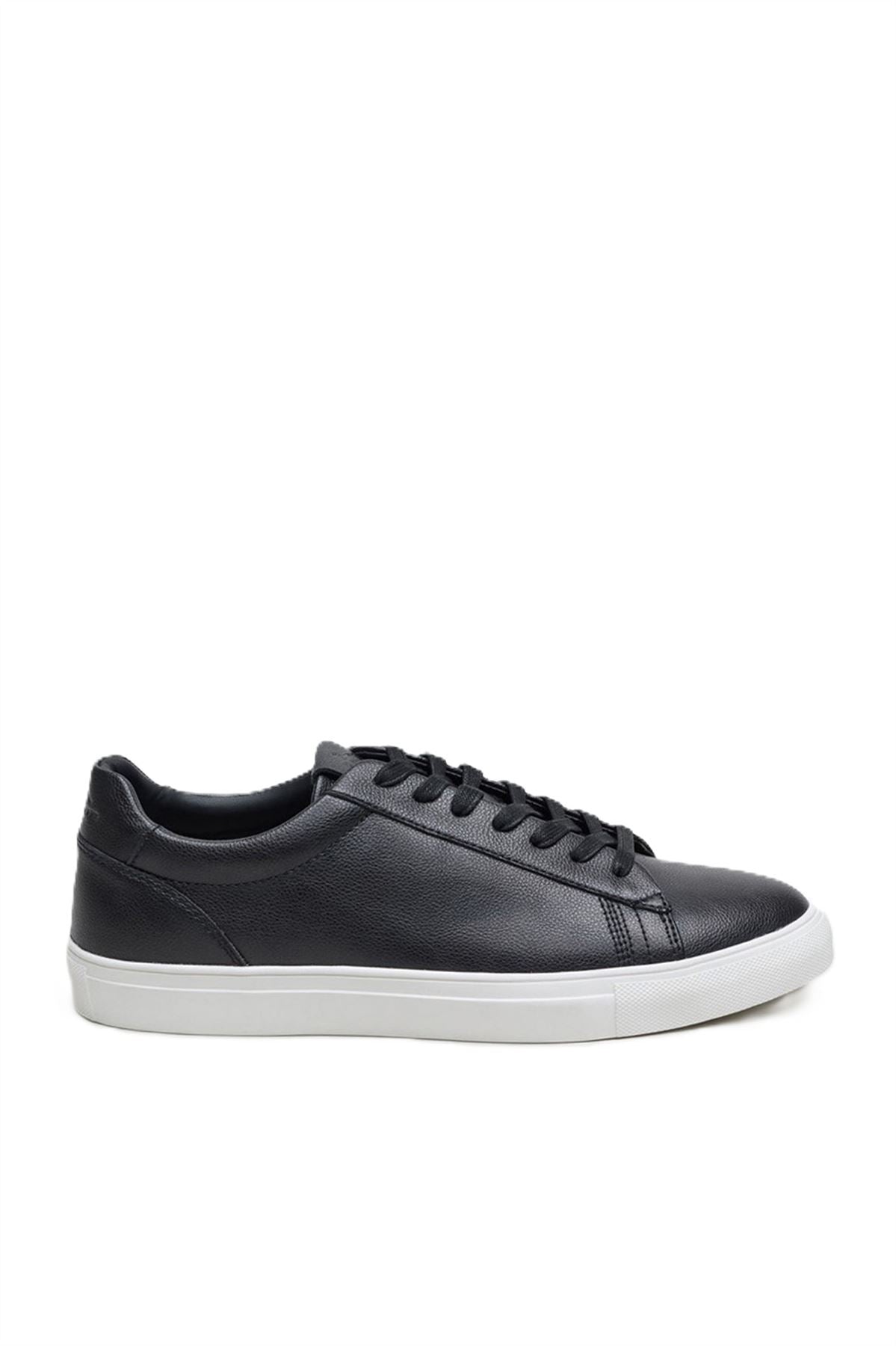 Antique Rogue Gibbs Leather Men's Black Sneakers