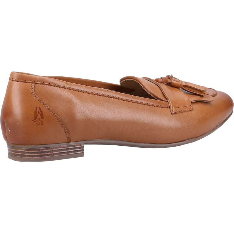 Hush Puppies Marissa Tassel Leather Women's Tan Loafers