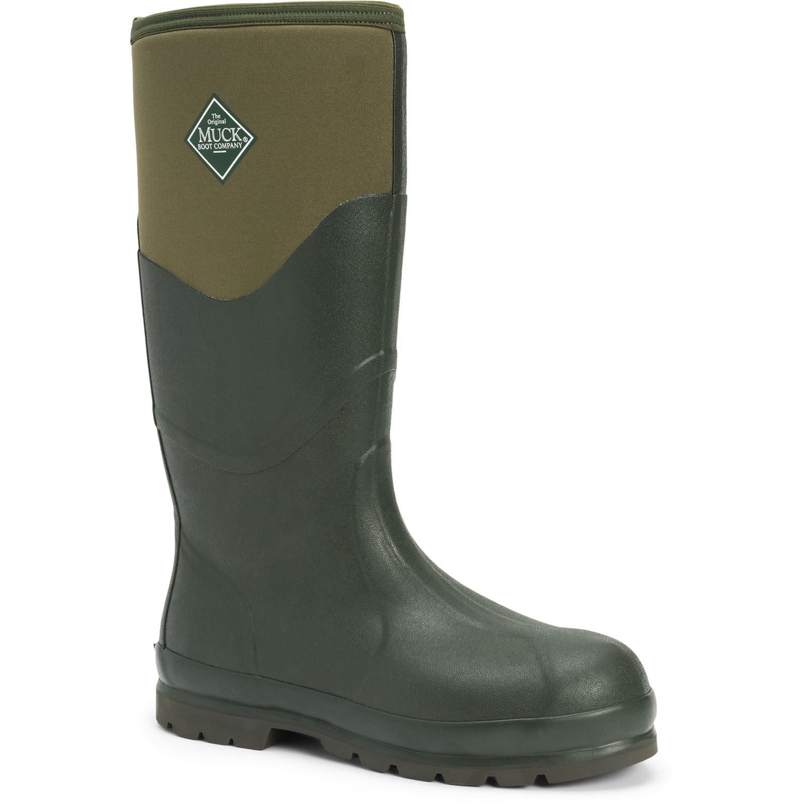 Muck Boots Chore 2K Rubber Moss Wellington Boots