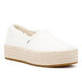 TOMS Valencia Canvas Women's White Espadrilles