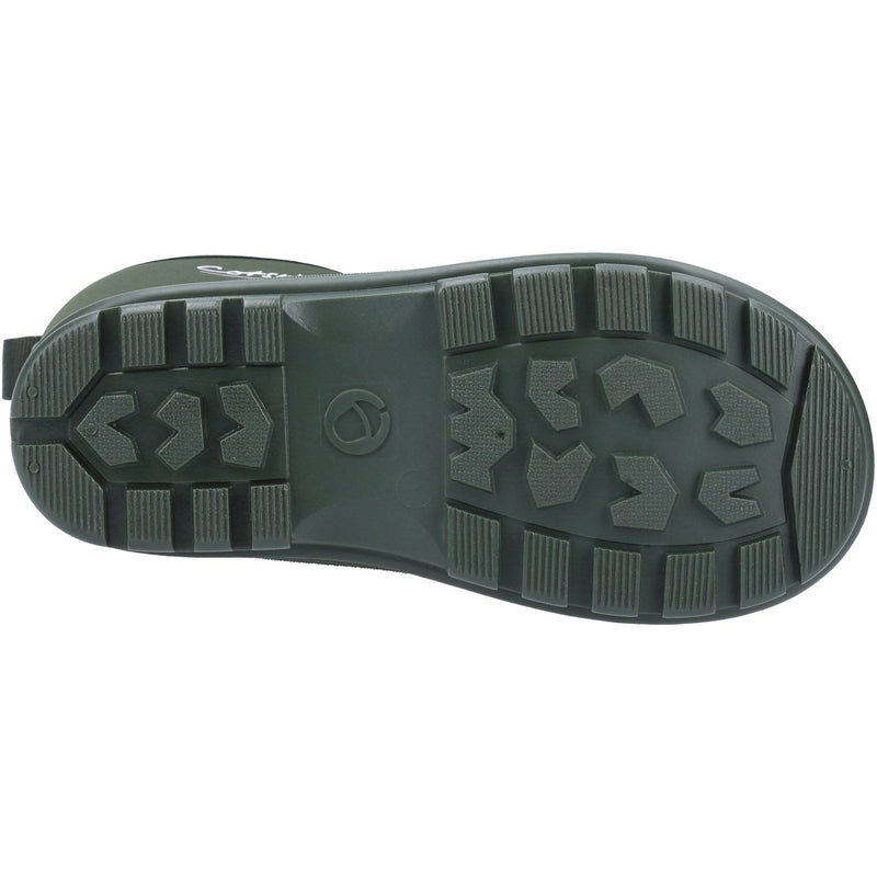 Cotswold Hilly Synthetic Green Wellington Boots