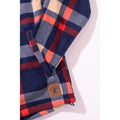 Hard Yakka Check Zoodie Synthetic Women's Blue Hooded Sweatshirt