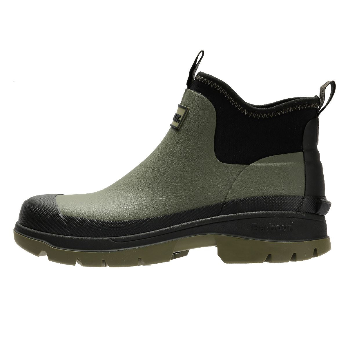 Barbour Ridge Men's Uniform Green Ankle Wellington Boots