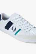Fred Perry B725 Leather Suede Men's White/Navy/Mint Sneakers