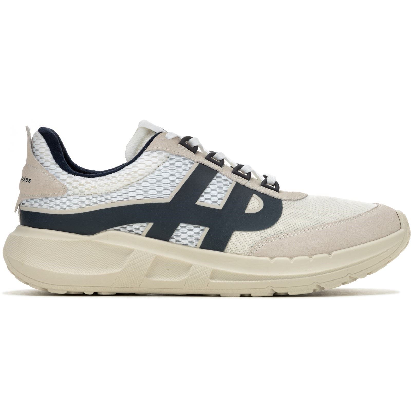 Hush Puppies Seventy8 Retro Runner Suede Men's White Sneakers