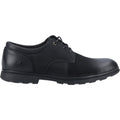 Hush Puppies Trevor Leather Men's Black Lace-Up Shoes