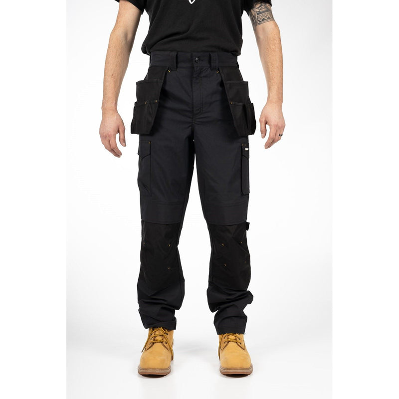 Caterpillar Nexus Holster Stretch Pocket Cotton Men's Black Outdoor Trousers