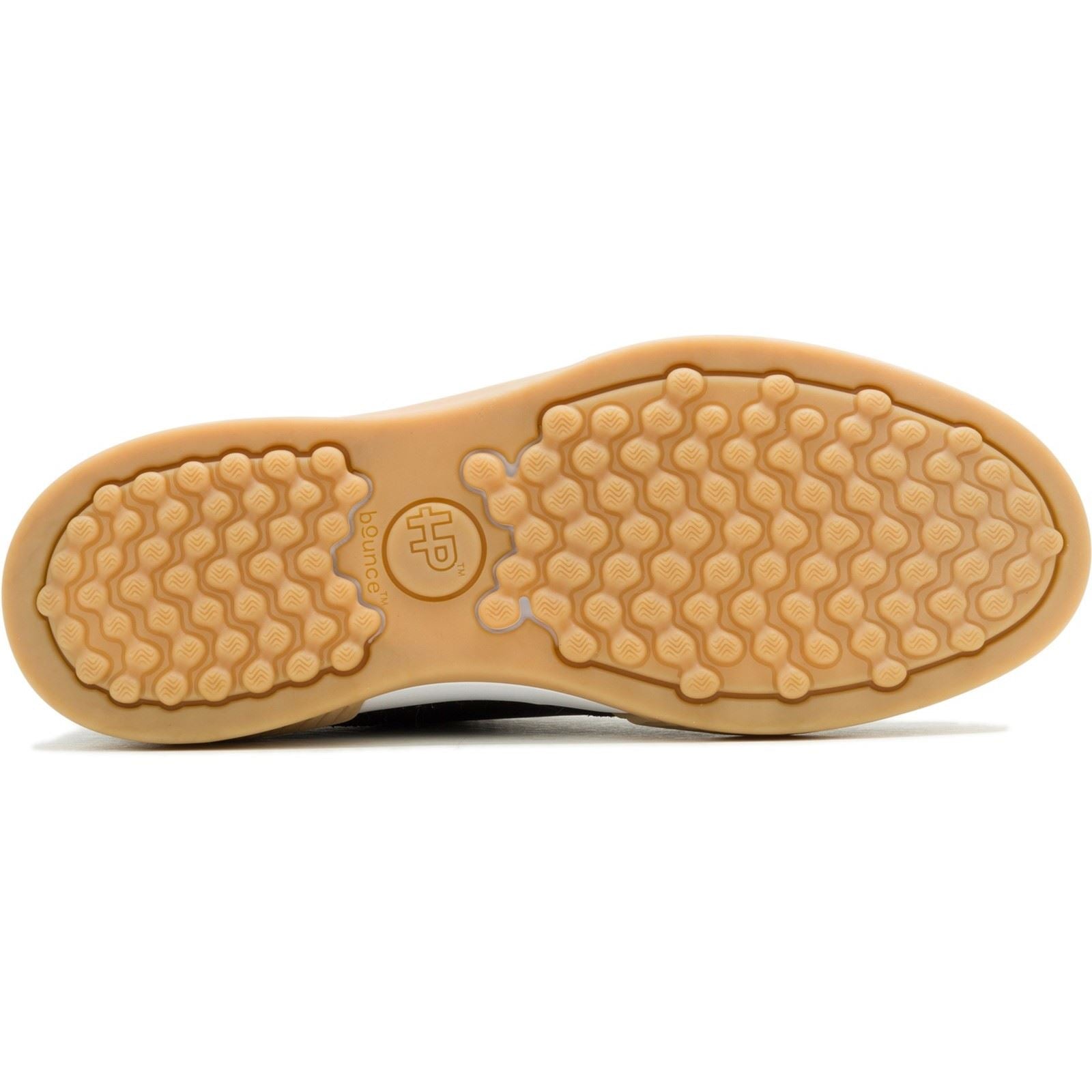 Hush Puppies Mae Leather Women's Black Trainers