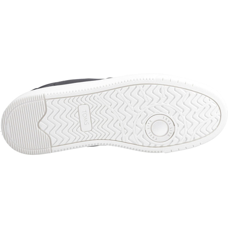 TOMS TRVL Lite Court Leather Men's Black Sneakers