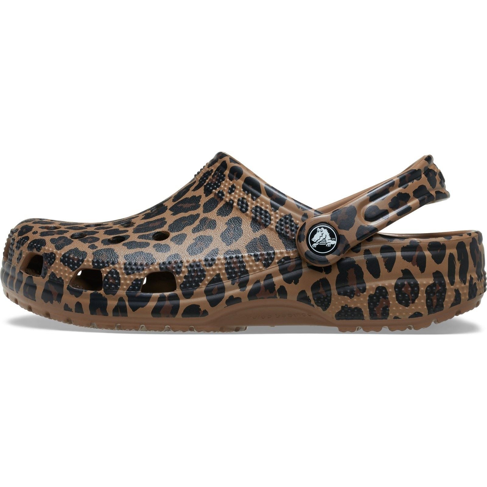 Crocs Classic Animal EVA Women's Sepia/Leopard Clogs
