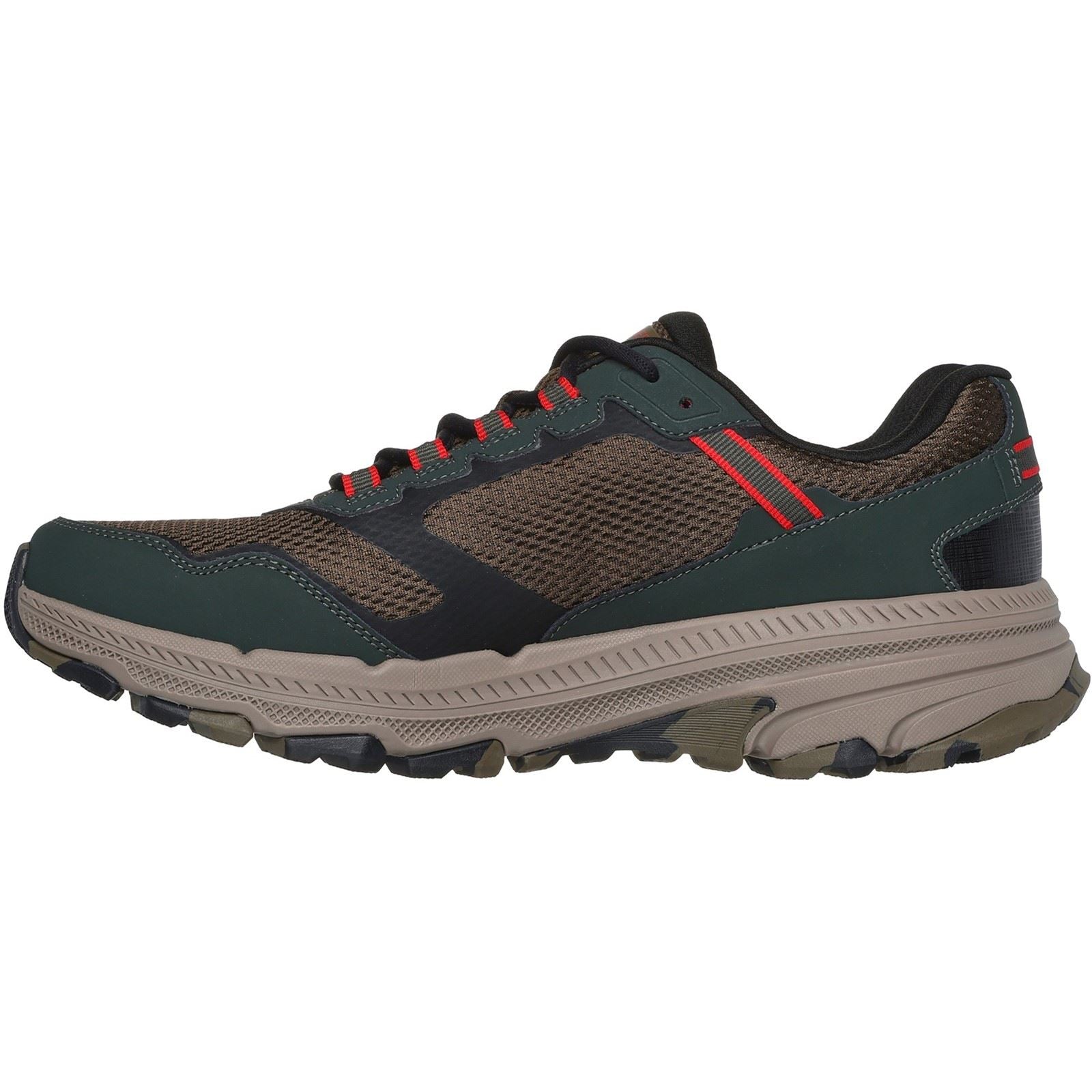 Skechers Performance GO RUN Trail Altitude 2.0 Marble Rock 3 Leather Men's Olive/Black Sneakers