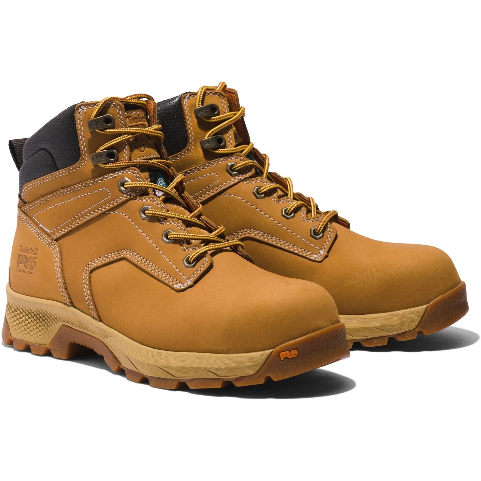 Timberland Pro Titan 6" Leather Women's Wheat Safety Boots