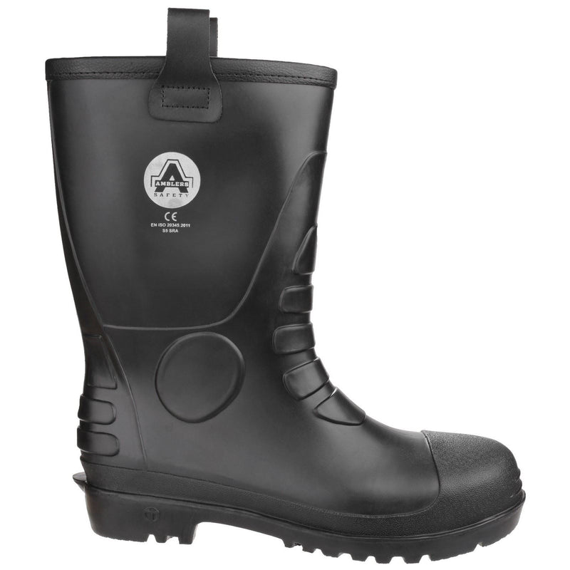 Amblers Safety FS90 PVC Black Wellington Boots