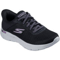 Skechers Go Walk Flex Textile Women's Black Sneakers
