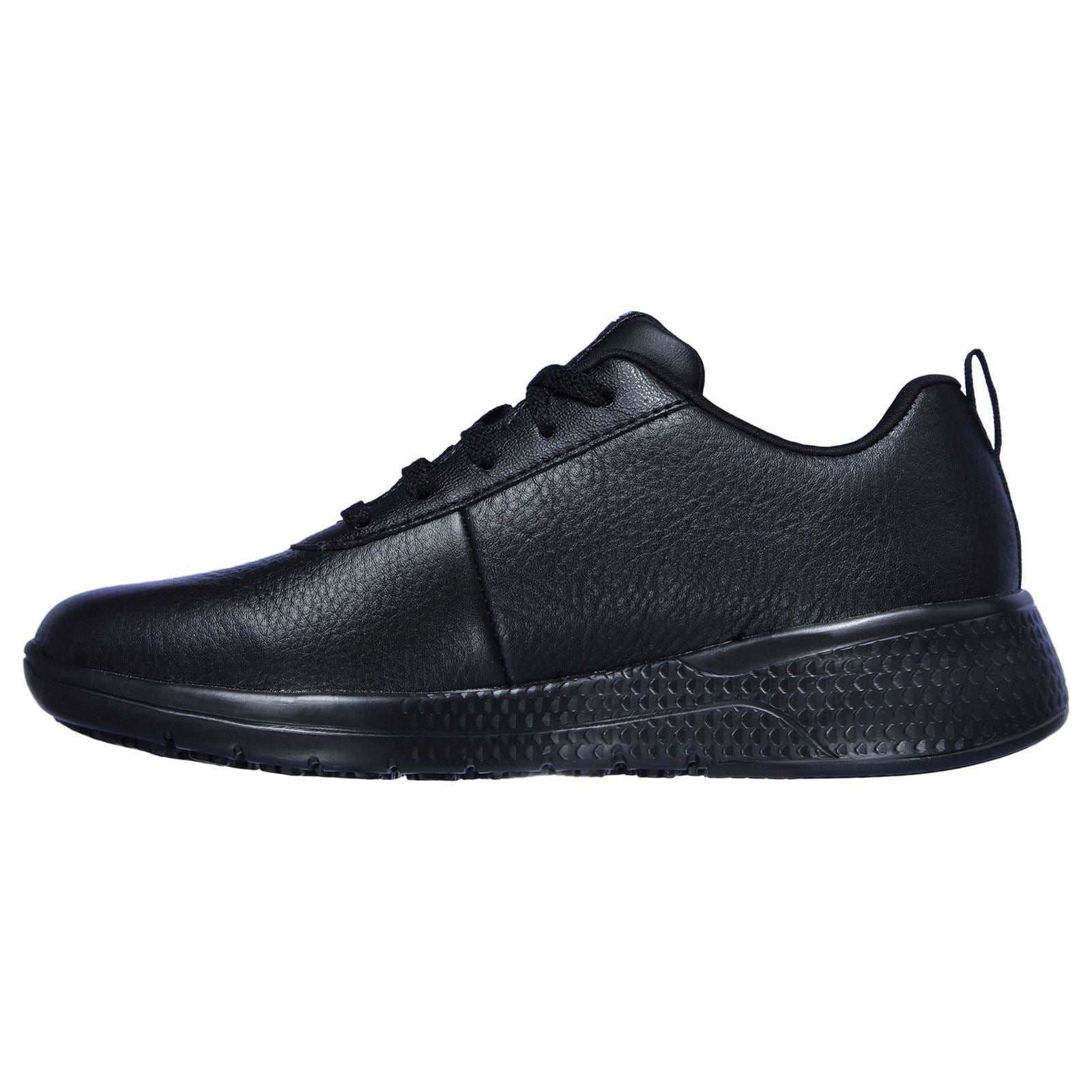 Skechers Workwear Marsing Gmina Leather Women's Black Safety Sneakers