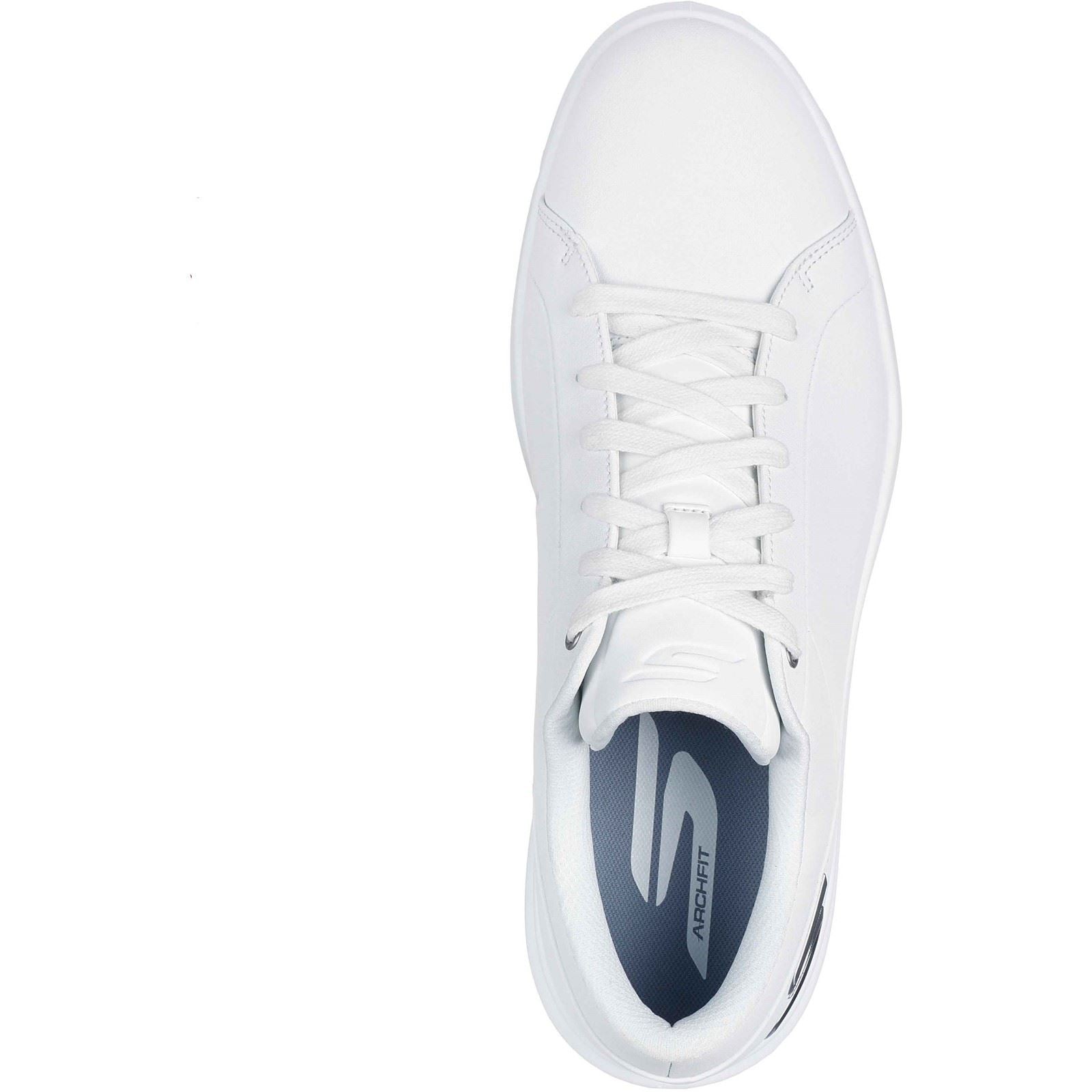 Skechers GO Golf Drive 6 Leather Men's White Golf Shoes