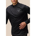 Castore Adapt Training 1/4 Zip Top Polyester Men's Black Activewear T-Shirts