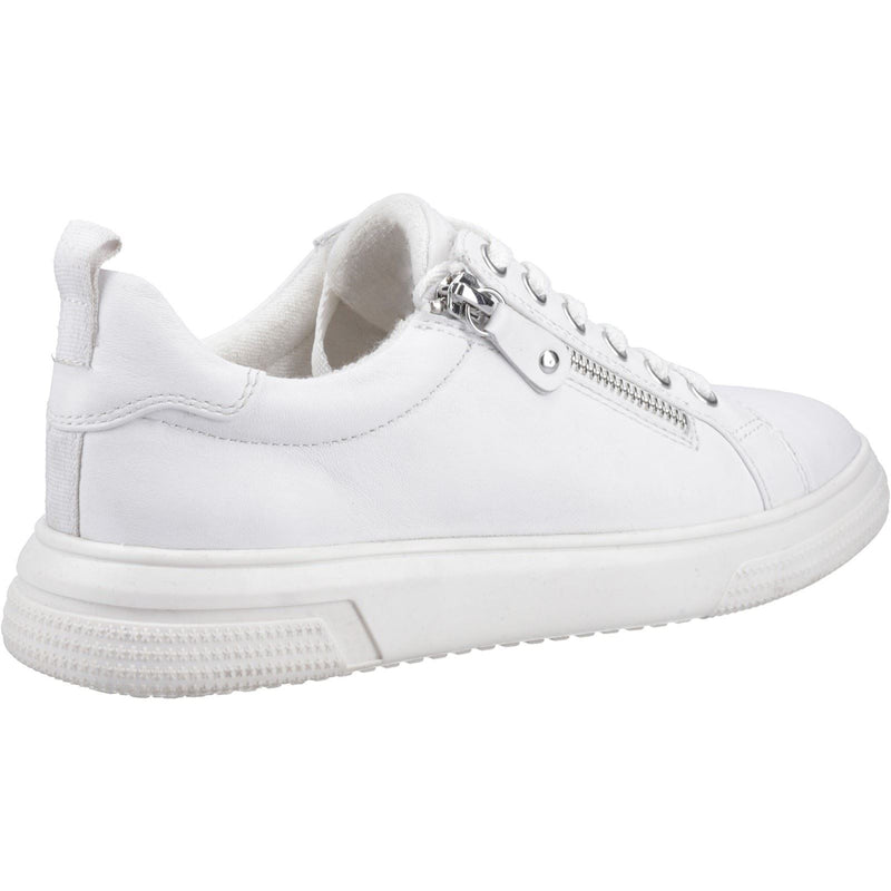 Hush Puppies Martha Leather Women's White Sneakers