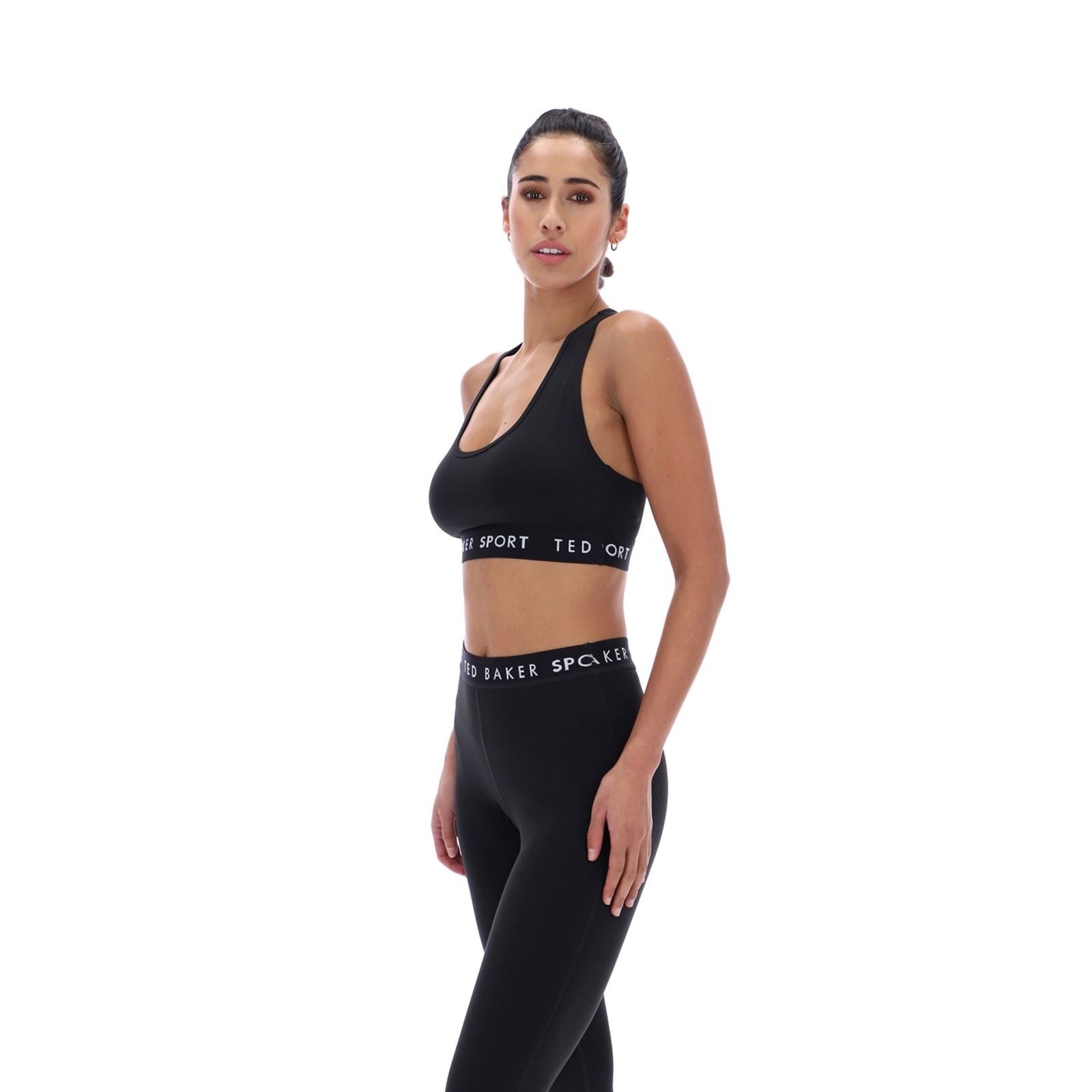 Ted Baker DIANA TBWSBA2525 Polyester Women's Black Sports Bra