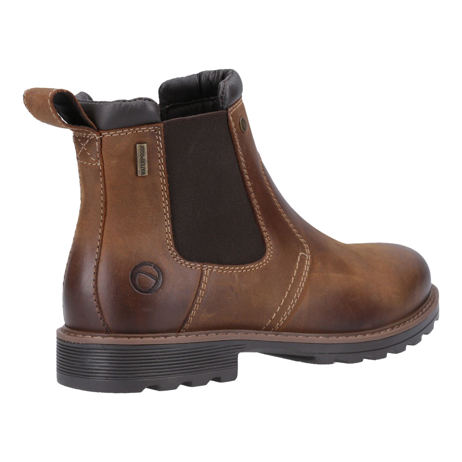 Cotswold Leafield Leather Men's Tan Boots