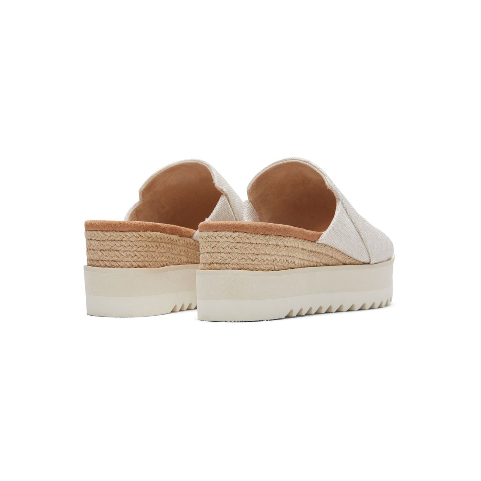 TOMS Diana Mule Nylon Women's Natural Wedges
