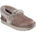 Skechers Cozy Up Synthetic Women's Taupe Slippers