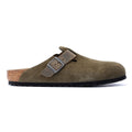 Birkenstock Boston Suede Thyme Clogs