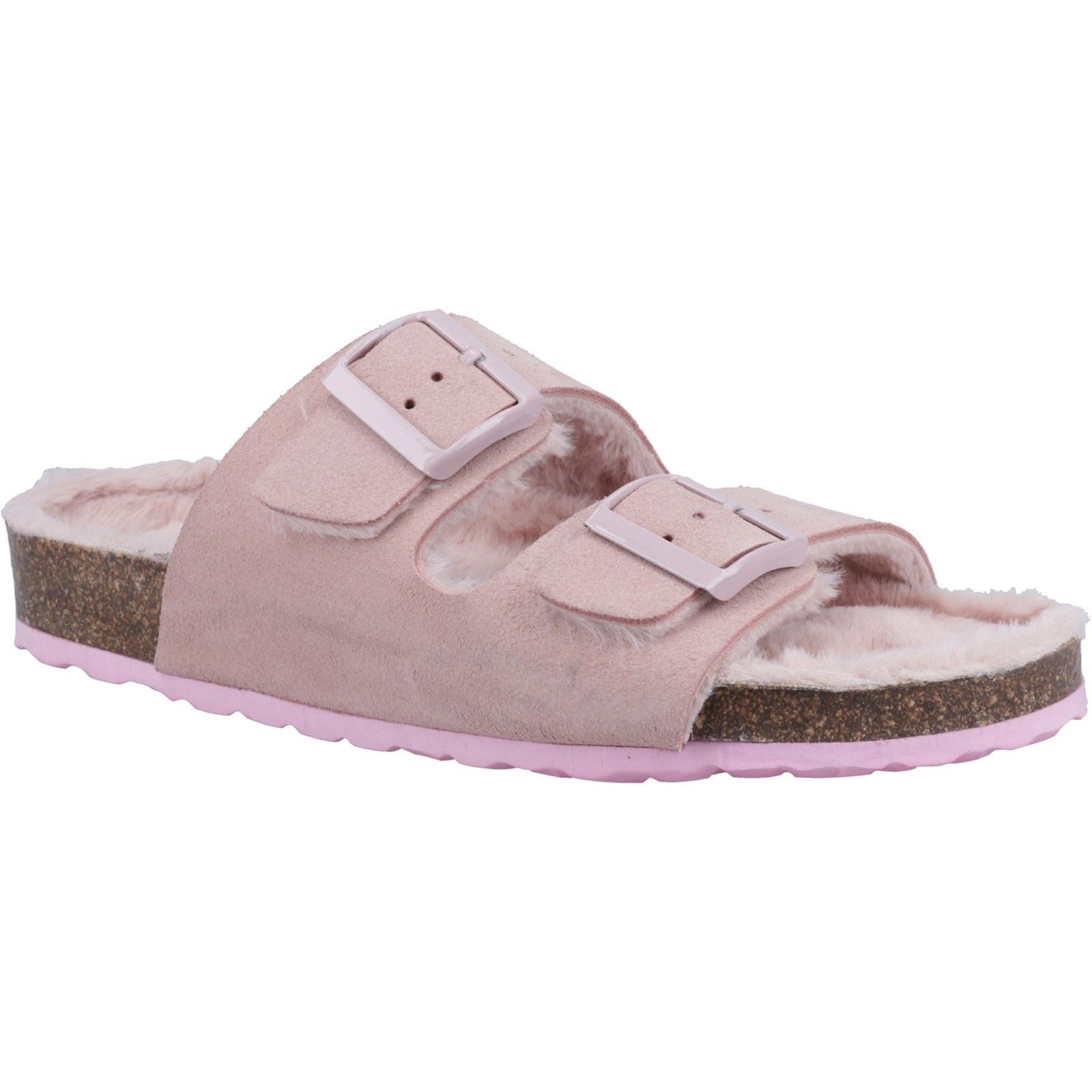 Hush Puppies Jessie Leather Women's Blush Sandals
