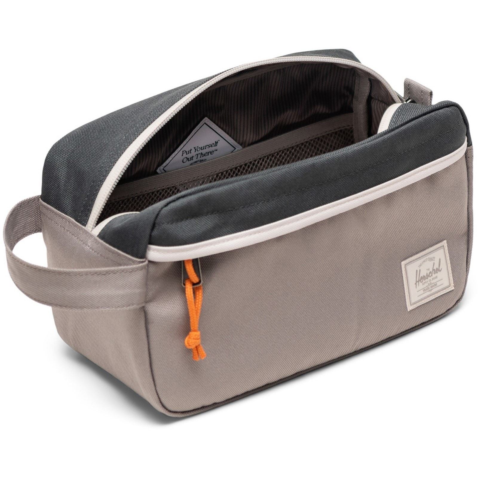 Herschel Bags Chapter Travel Kit Polyester 's Grey Toiletry Bags