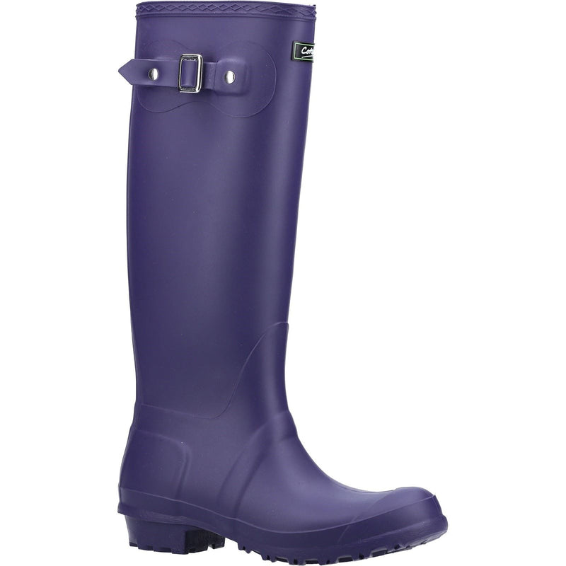 Cotswold Sandringham PVC Purple Wellington Boots