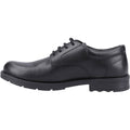Hush Puppies Bruno Senior Leather Boys's Black Derby Shoes