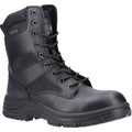 Amblers Safety Combat Leather Black Safety Boots