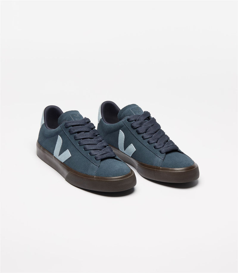 Veja Campo Suede Women's Nautico Steel Eagle Sneakers