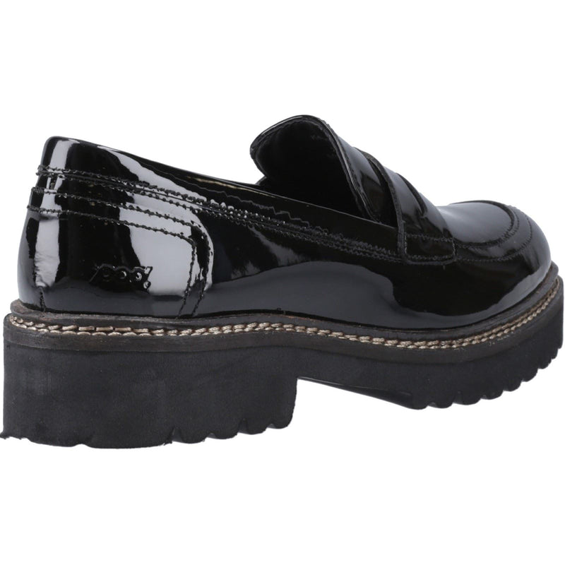 Pod Kenny Leather Women's Black Patent Loafers