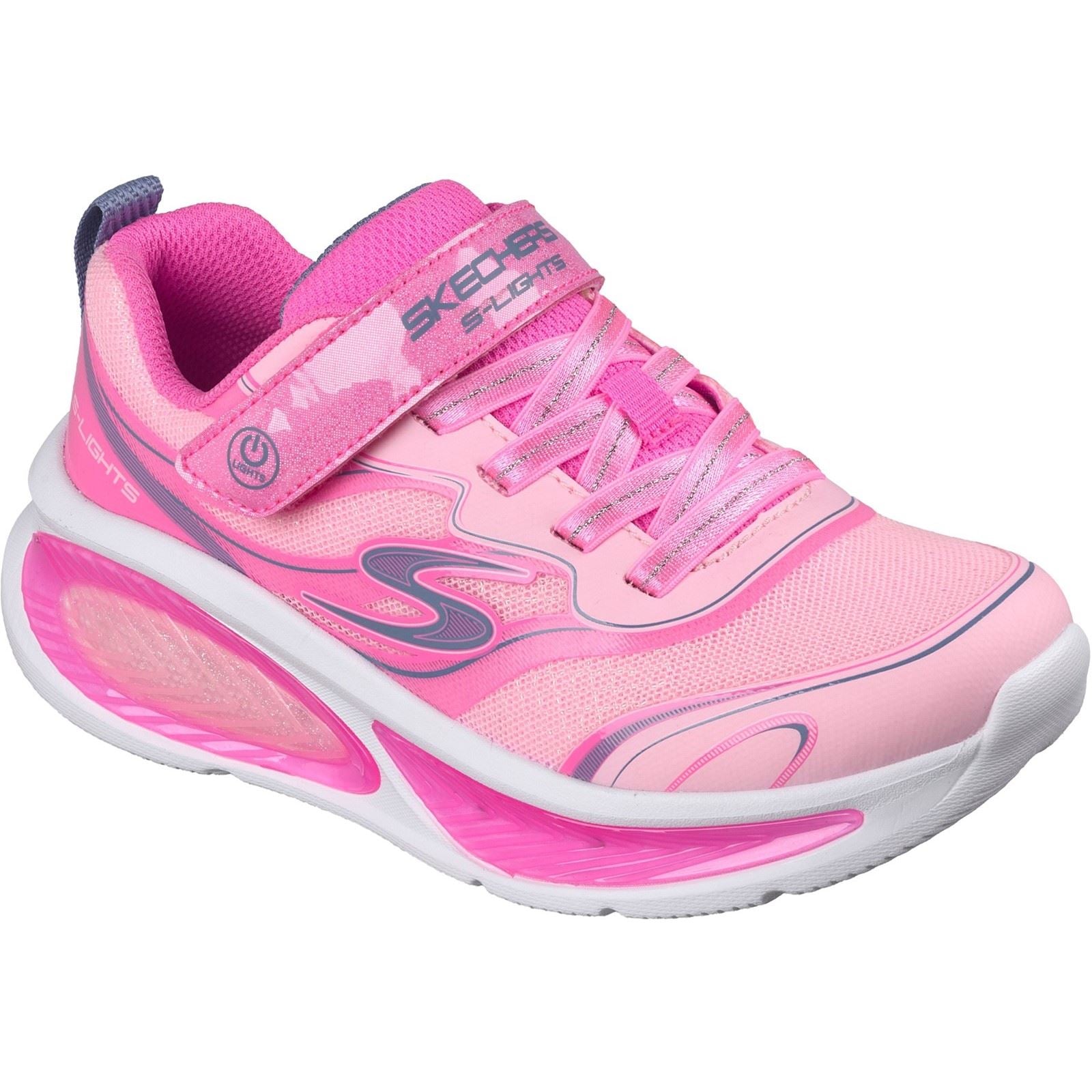 Skechers Cosmic Glow 2.0 Girl's Pink/Sparkle/Multi Trainers