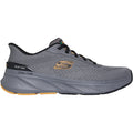 Skechers Edgeride Textile Men's Charcoal/Yellow Sneakers