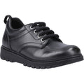 Hush Puppies Keeley Leather Girls's Black Lace-Up Shoes