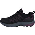 Hi-Tec Stealth Low Womens Synthetic Women's Black/Purple Hiking Boots