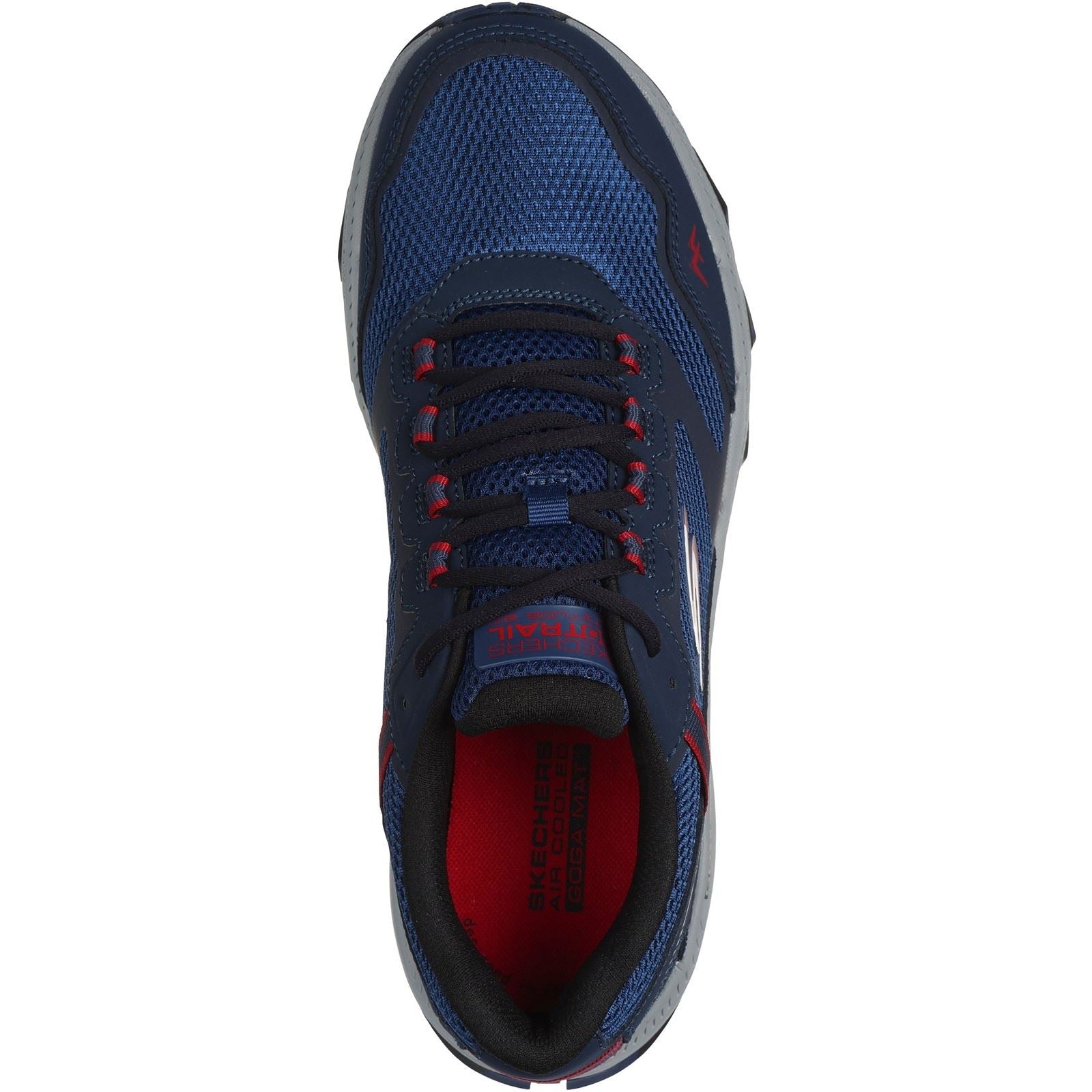 Skechers Performance GO RUN Trail Altitude 2.0 Marble Rock 3 Leather Men's Navy/Red Sneakers