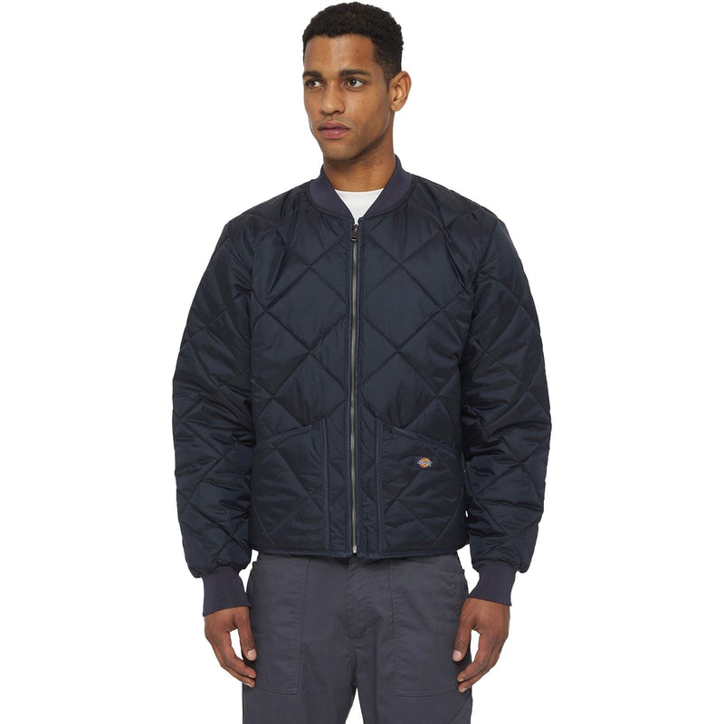 Dickies Diamond Men's Blue Quilted Jacket