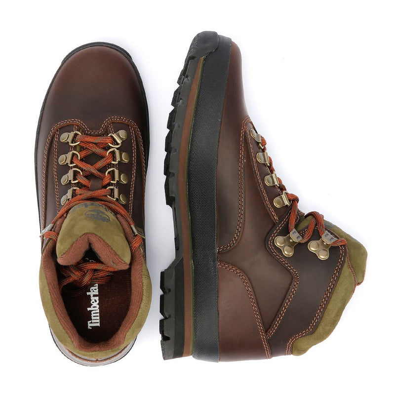 Timberland Euro Hiker Mid Lace Leather Men's Brown Boots