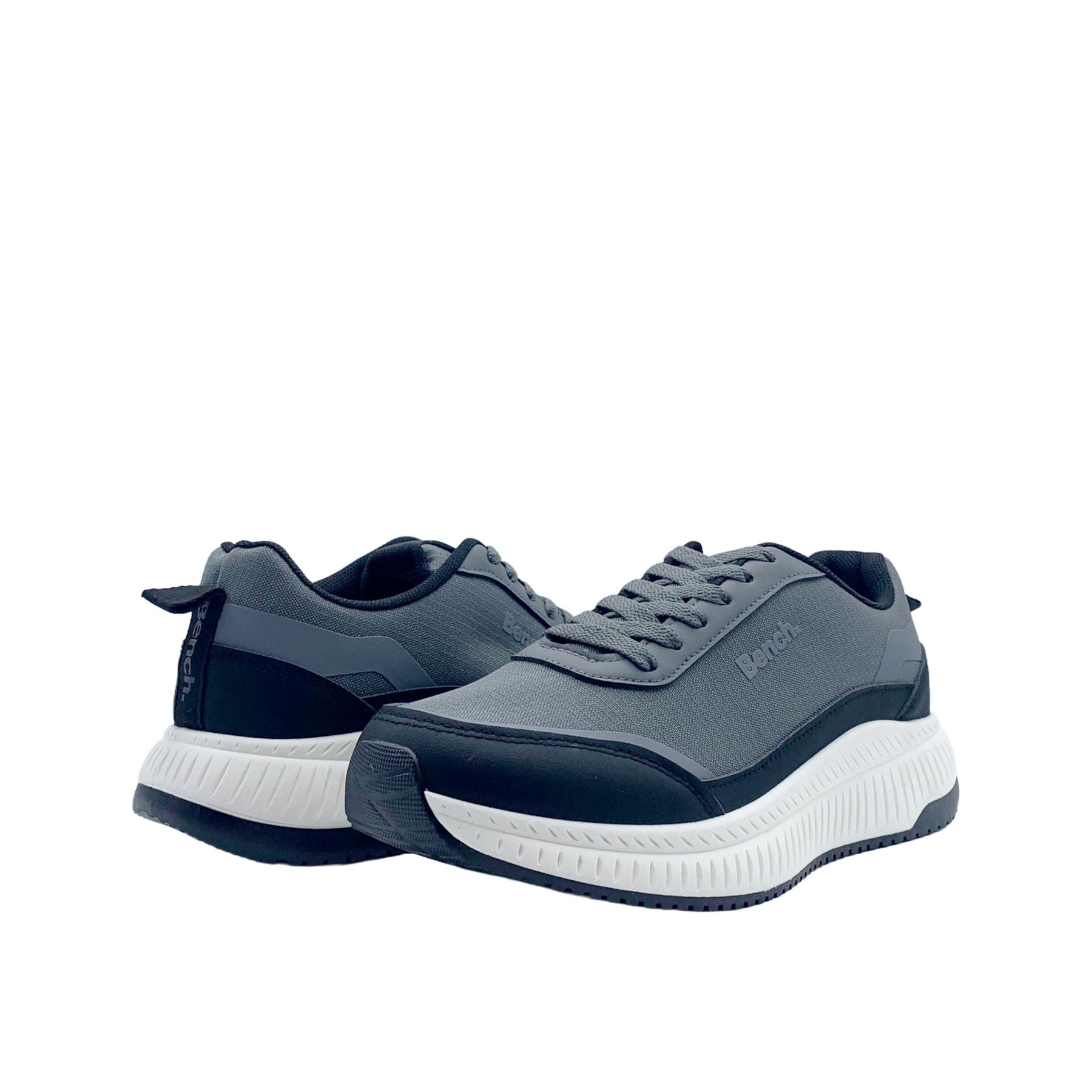 Bench Doverstone Men's Gray/Black Sneakers