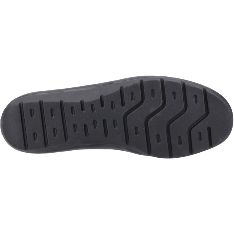 Hush Puppies Skylar Leather Women's Black Flats
