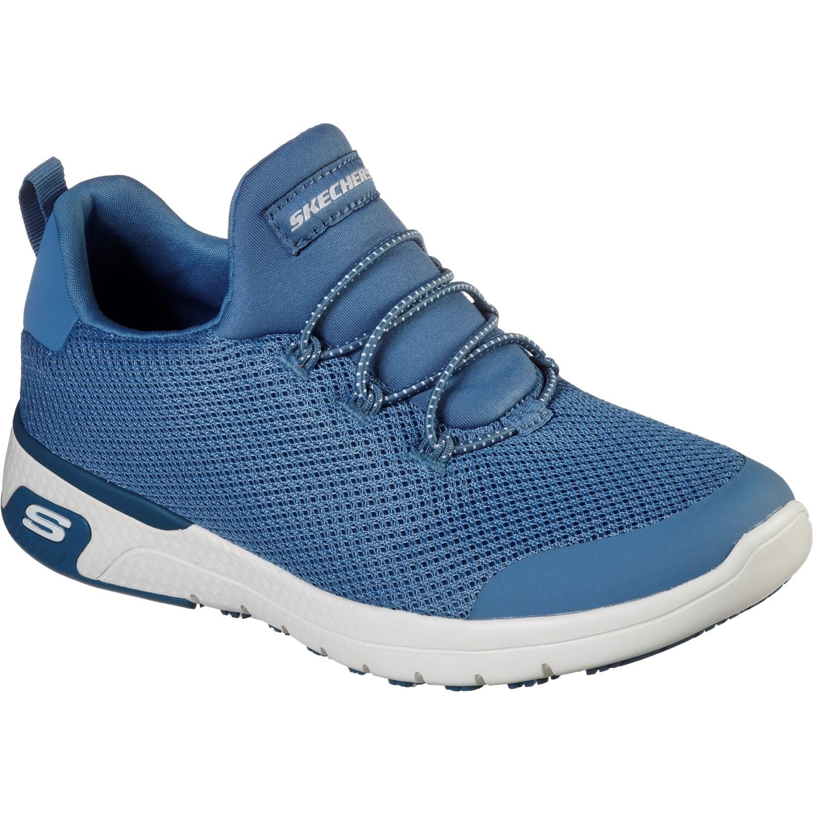 Skechers Workwear Marsing - Waiola SR Mesh Women's Blue Sneakers