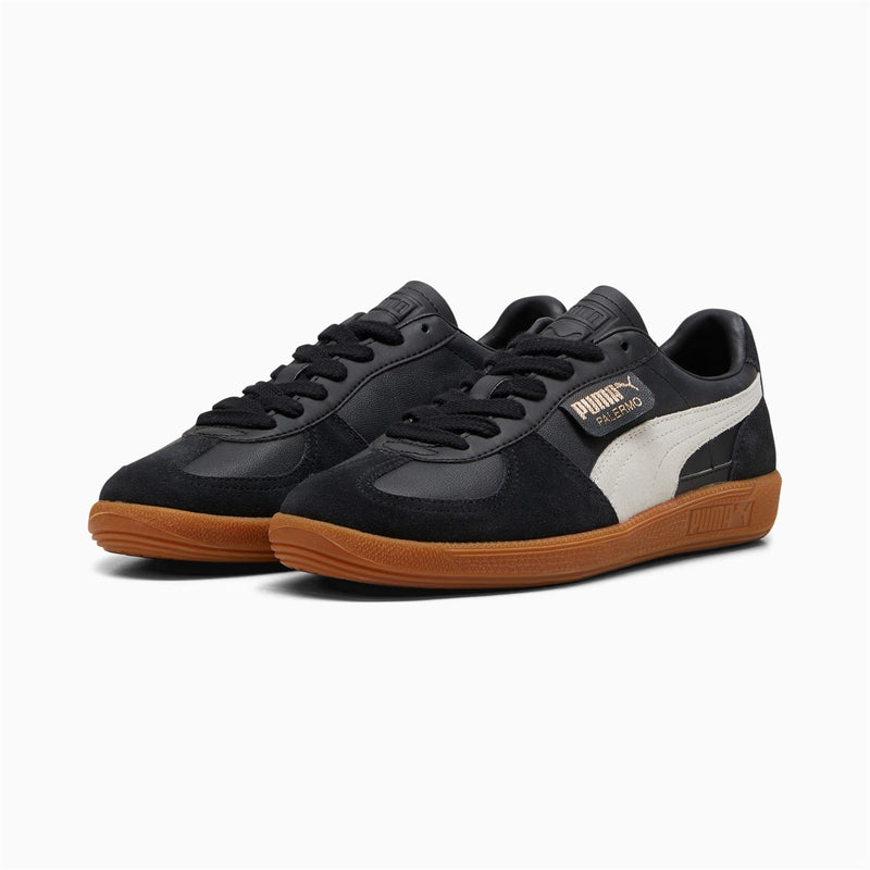 Puma Palermo Leather Black Sneakers