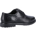 Hush Puppies Verity Slip On Leather Women's Black Brogues Shoes