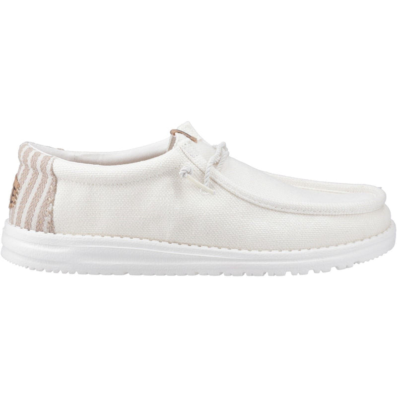 HEYDUDE Wally Resort Synthetic Blend Men's White/Multi Moccasins Shoes