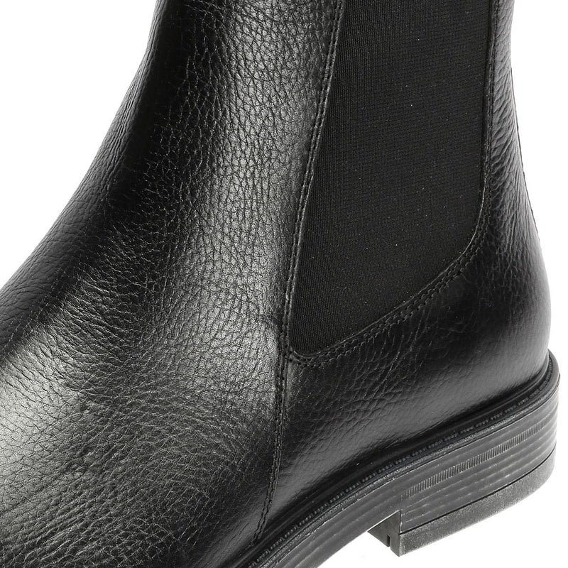 Geox Spherica EC1 Leather Men's Black Boots